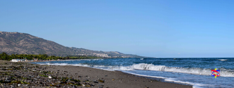 La spiaggia di Villapiana La spiaggia vista in direzione Nord